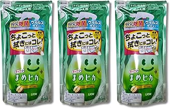 Look Mameika Toilet Wiping Cleaner, Refill, 6.7 fl oz (190 ml), Fresh Apple Scent, Set of 3