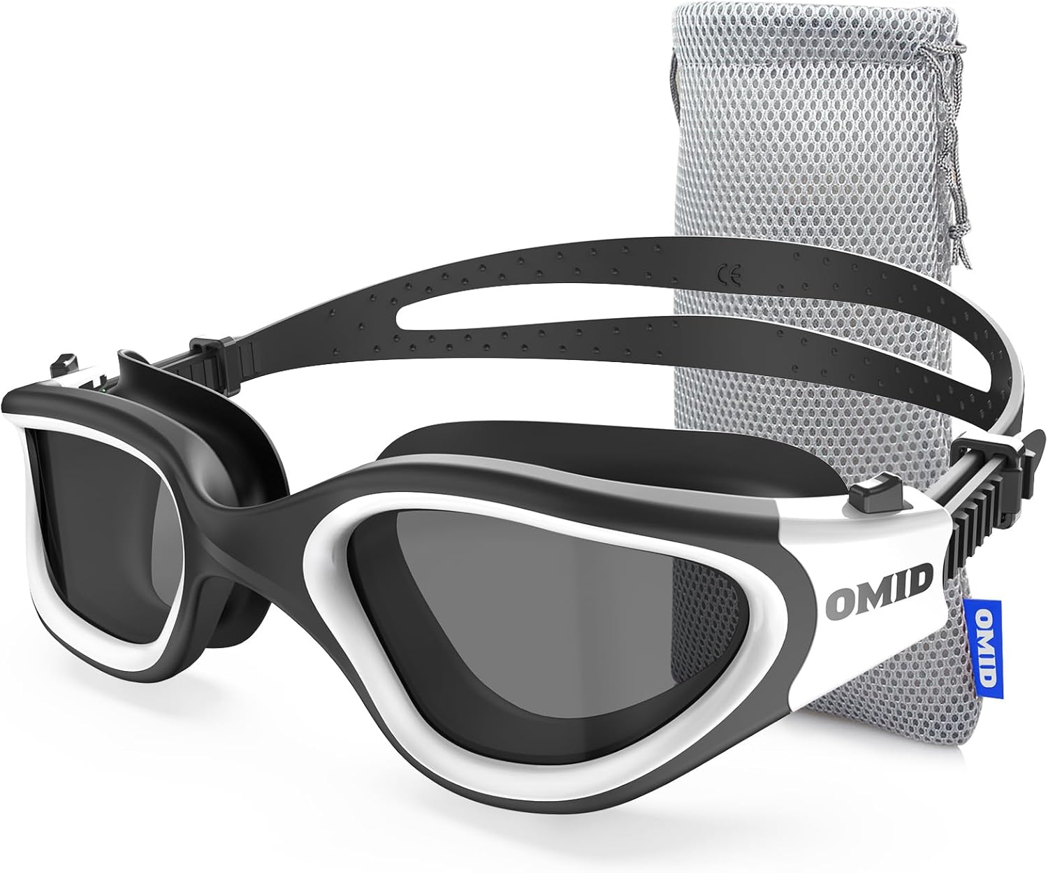 OMID Swim Goggles, P2 Polarized  Patent & Upgrade  Anti-Fog Anti-UV No Leakage Swimming Goggles for Adult Men Women Youth