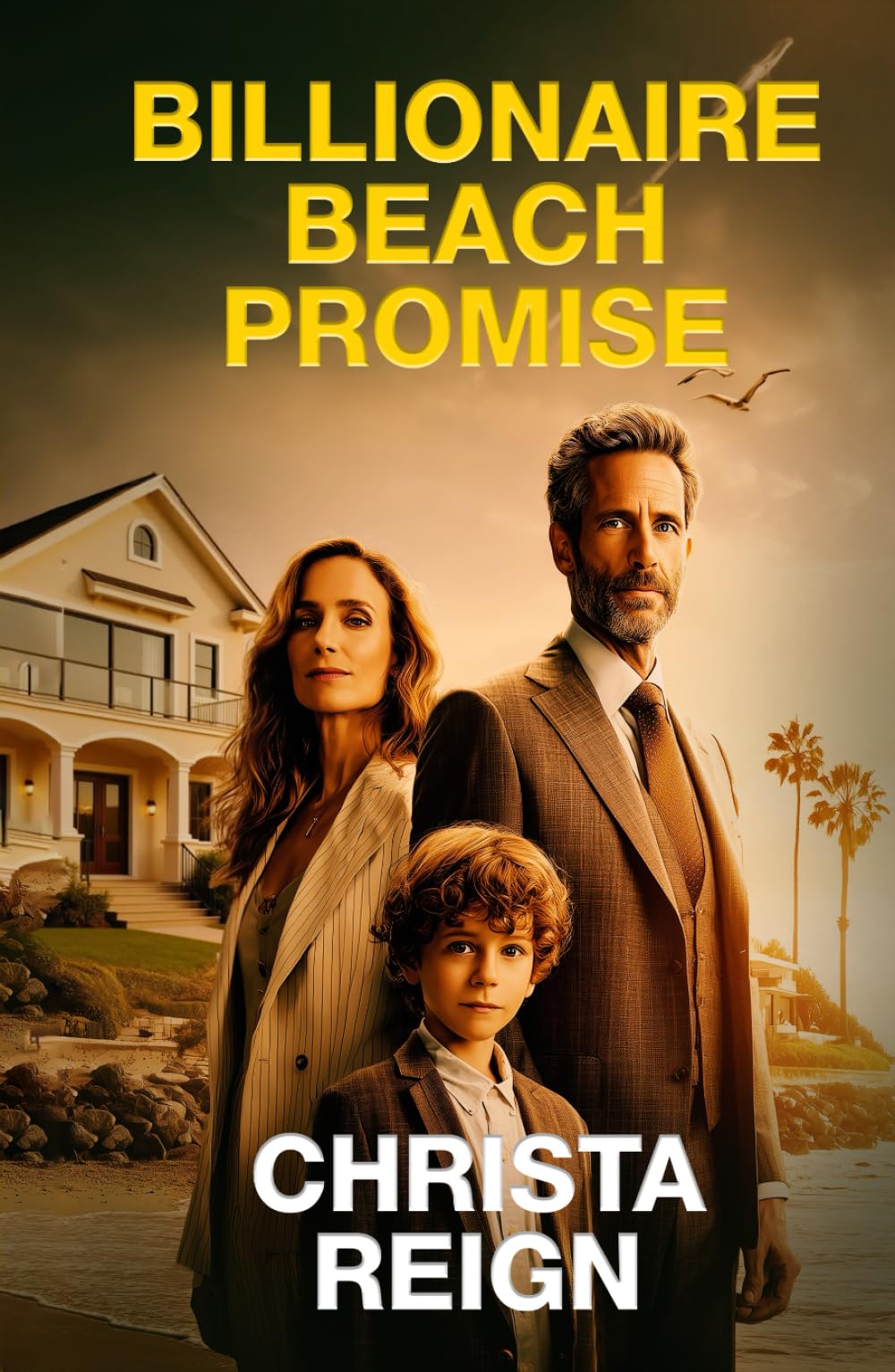 Billionaire Beach Promise: Billionaire Single Dad Beach Romance, with a Small Town, Friends to lovers, Heartfelt, and Forbidden Love