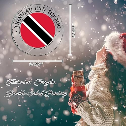 Vista 85 de Bandera de las Bahamas Adorno de árbol de Navidad para Navidad Bandera Nacional de Bahamas Decoración de árbol de Navidad Adorno colgante Adornos