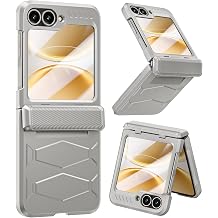 for Samsung Galaxy Z Flip 6 Case 5G 2024 | Magnetic Hinge Protection | 9H Screen Protector | Slim Fit