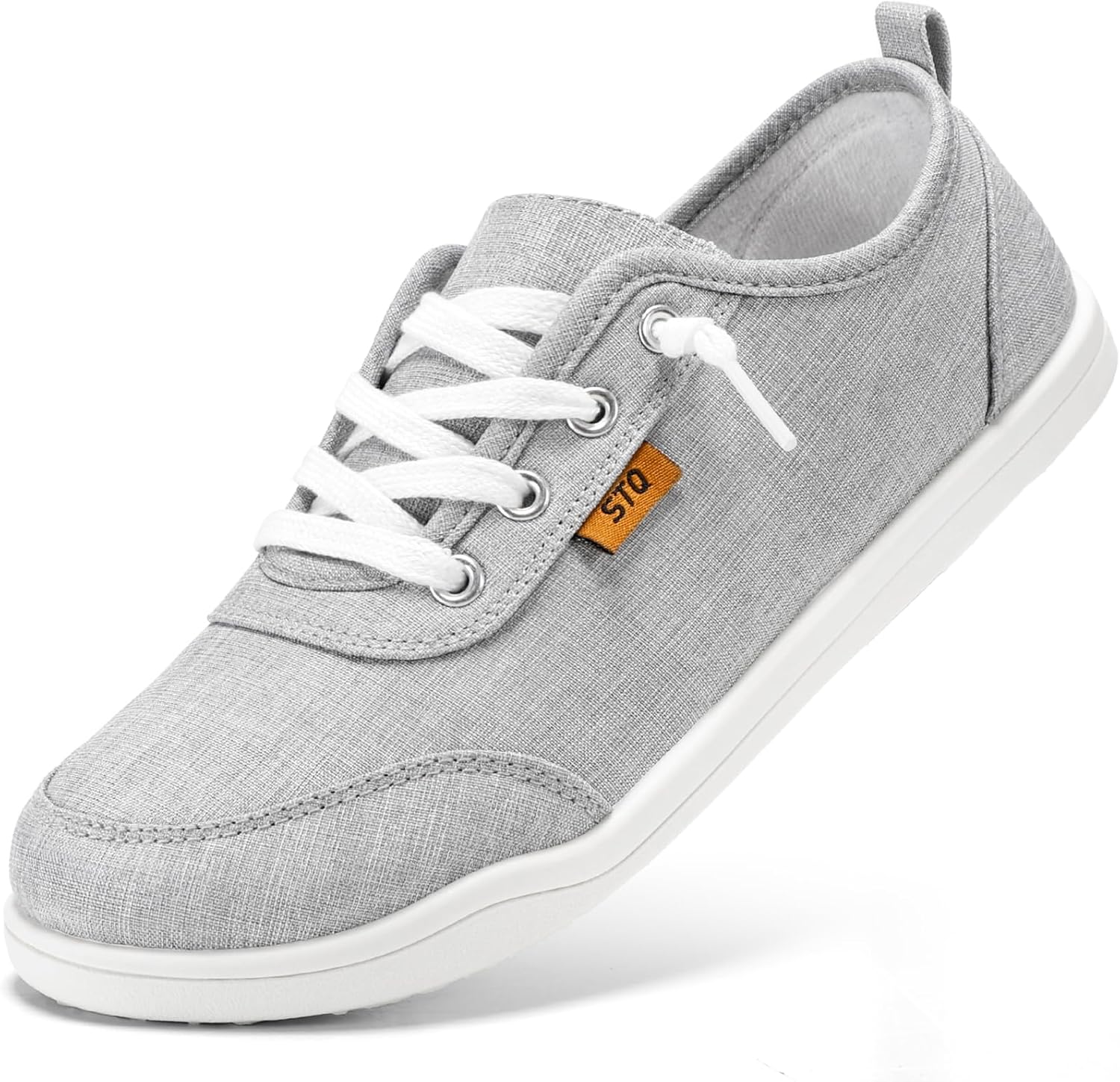 STQ Women Slip On Shoes Low Top Canvas Sneakers