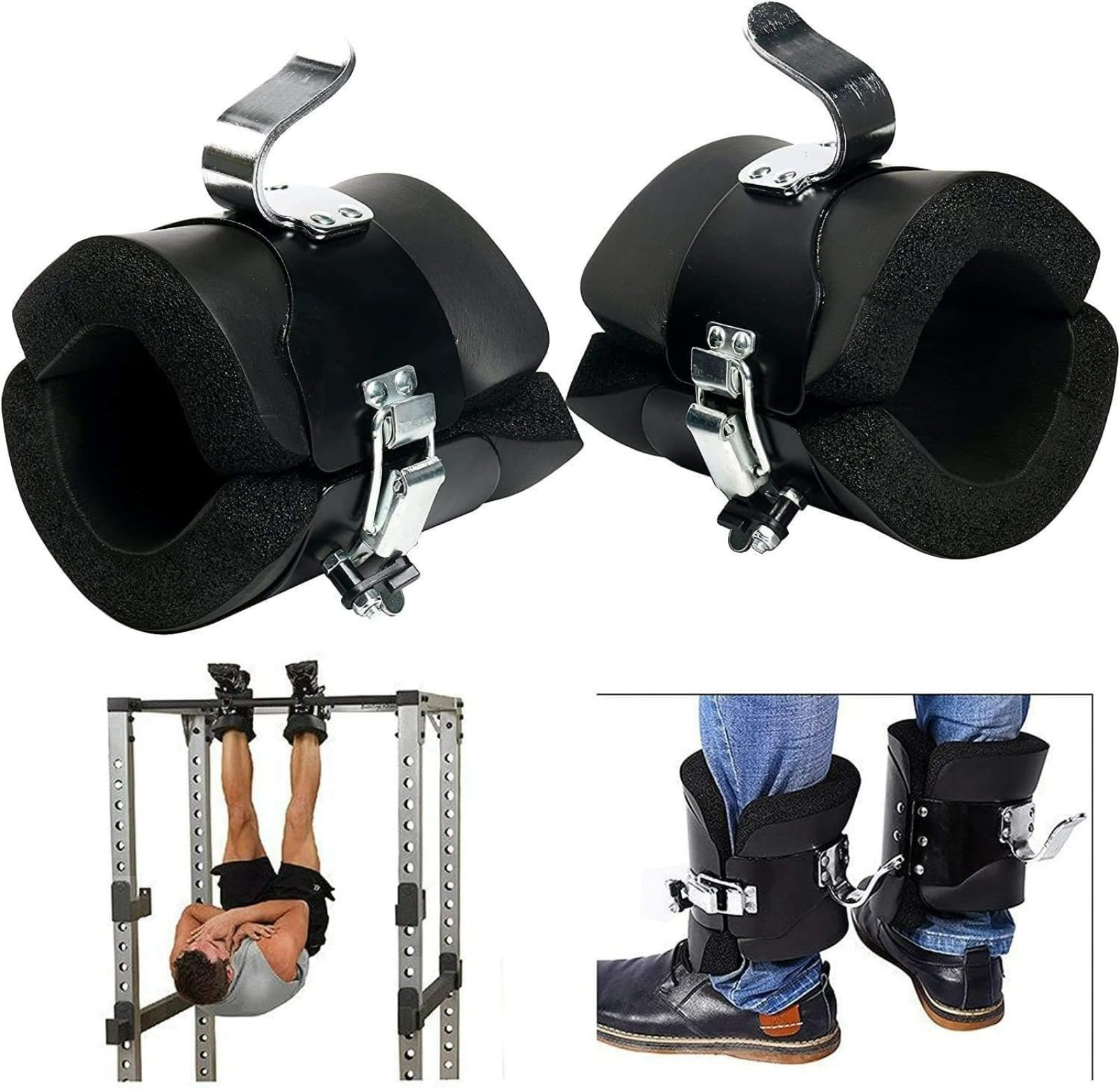 Verstellbare Inversions-Stiefel, bequem und langlebig für Wirbelsäulen-Dekompression und Linderung von Rückenschmerzen