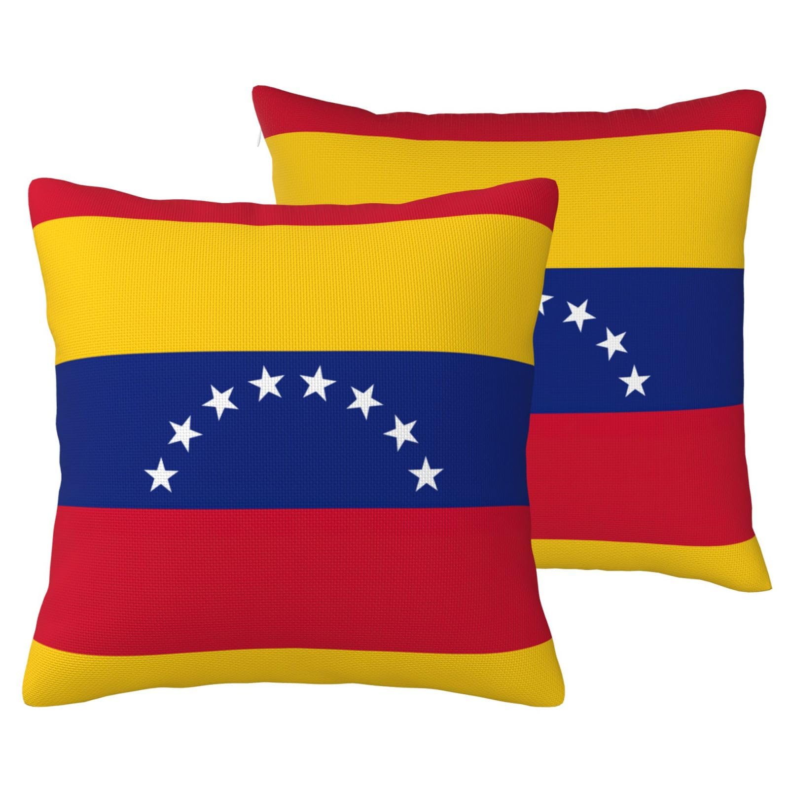 Housse de coussin Venezuela en lin pour rénover facilement vos vieux coussins de lit