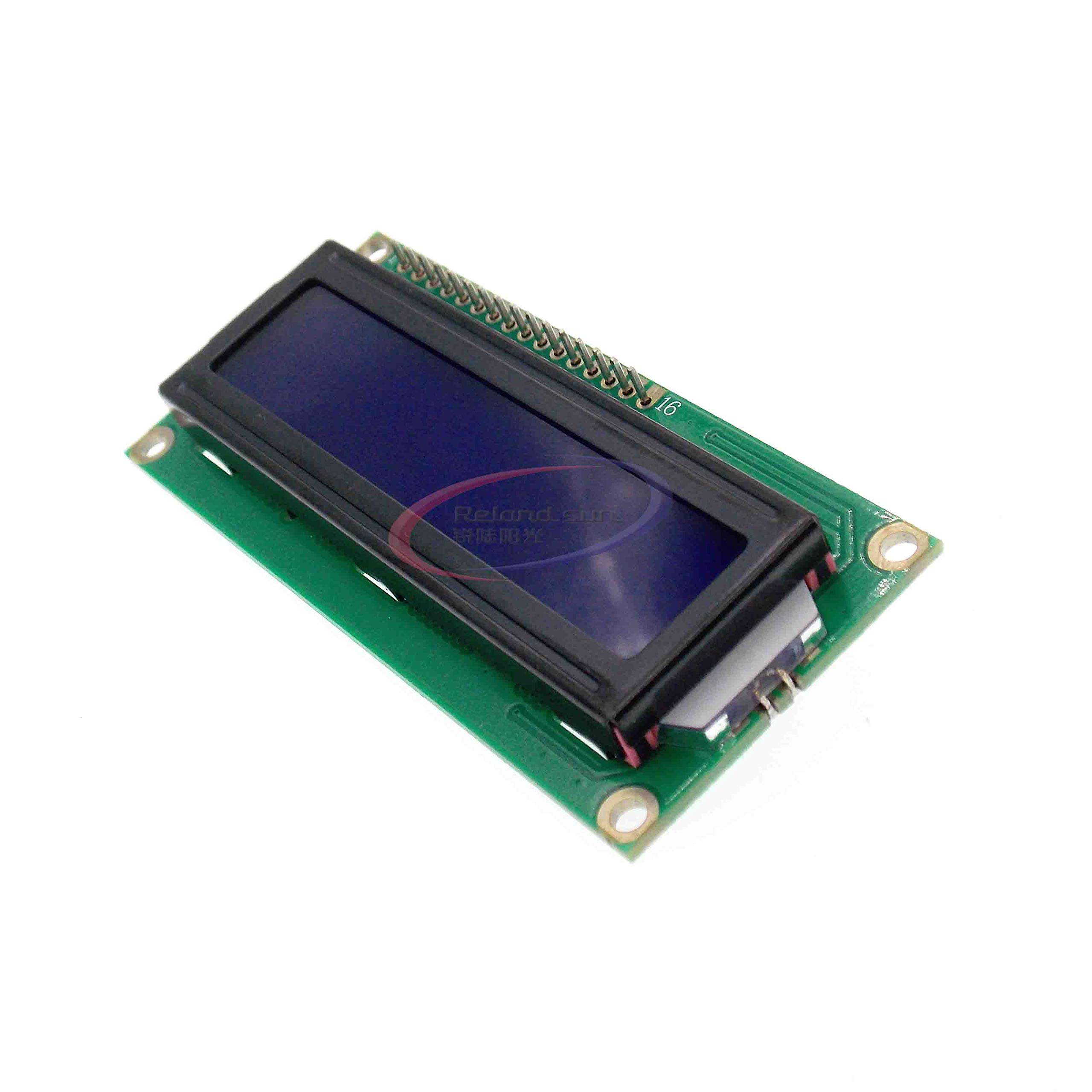 LCD1602+I2C LCD 1602 Module Blue/Green Screen PCF8574 IIC/I2C LCD1602 Adapter Plate for arduino (Blue)