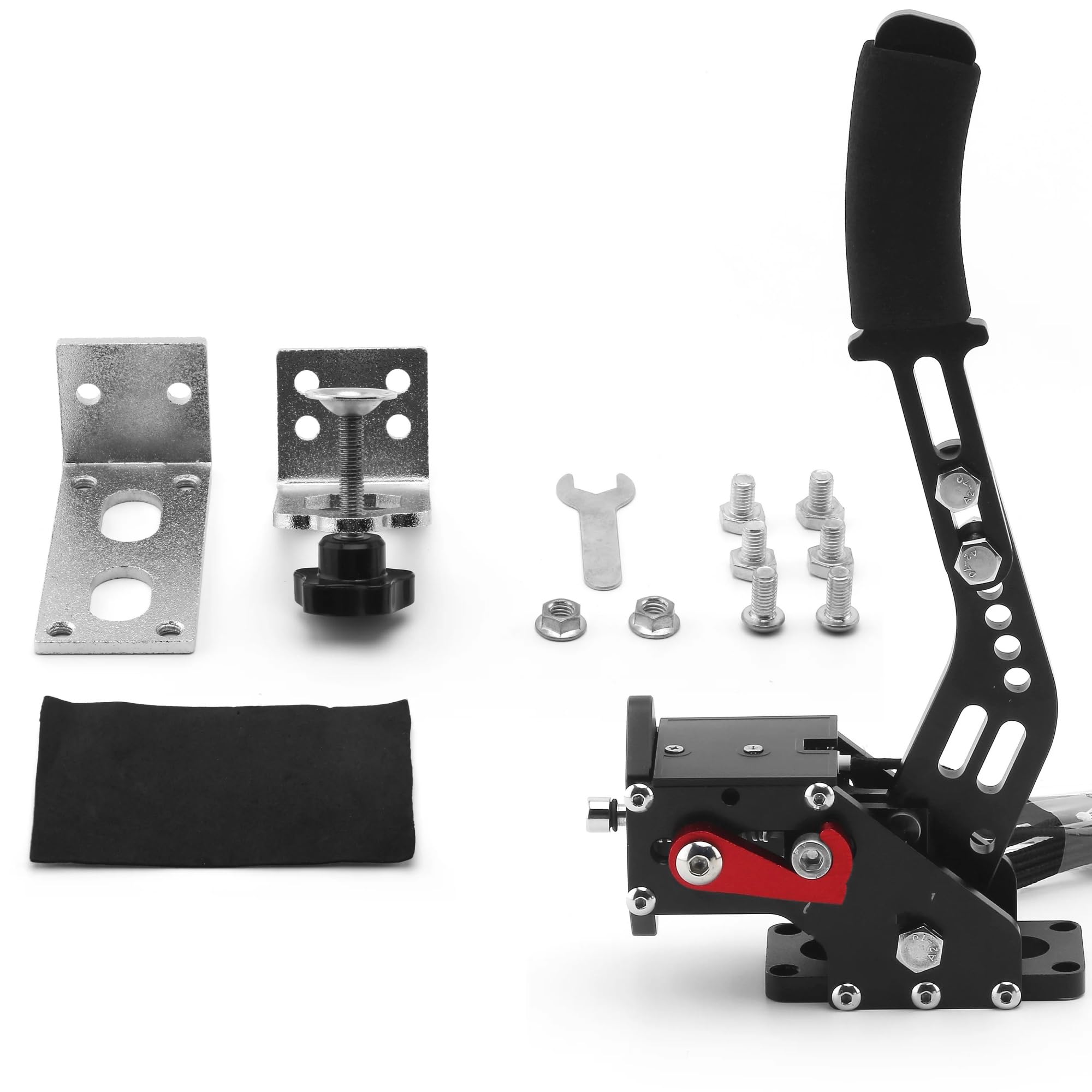 Dźwignia Hamulca Ręcznego płyta do hamulca ręczne Pasuje Do Logitech Brake System USB Do Logitech G29/G27/G25 PC 16-bitowy Czujnik Halla USB SIM Racing Games T300 T500 HB019 Hydrauliczny hamulec ręcz