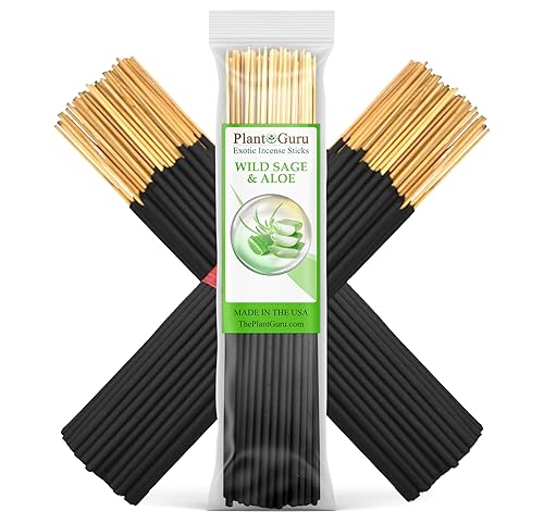 Wild Sage and Aloe Exotic Incense Sticks 7 Inch -
