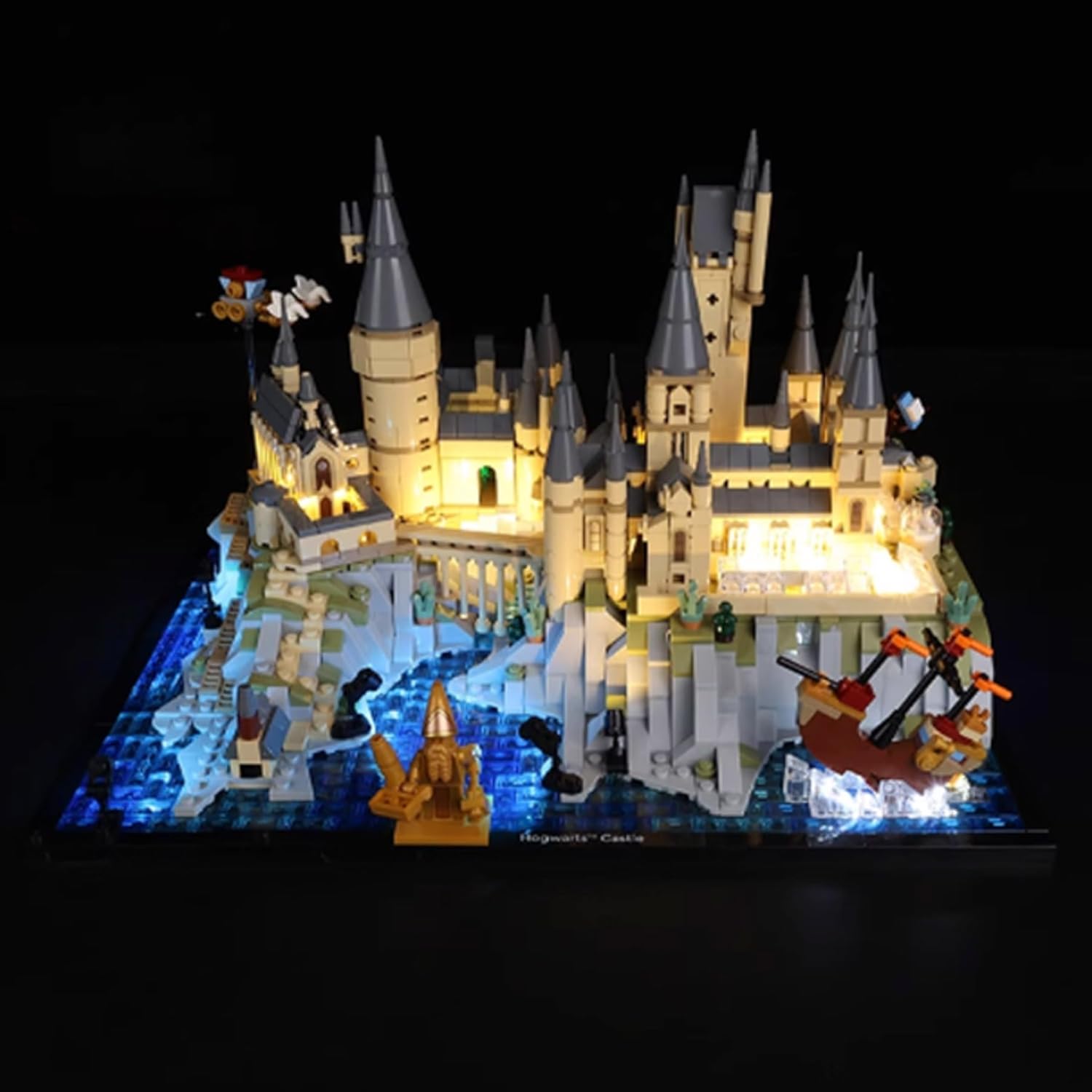LED Lighting Kit Compatible with Lego 76419 Castle and Courtyard Series LED Light Set (Model Kit Not Included - Lighting Components Only) (Classic Model)