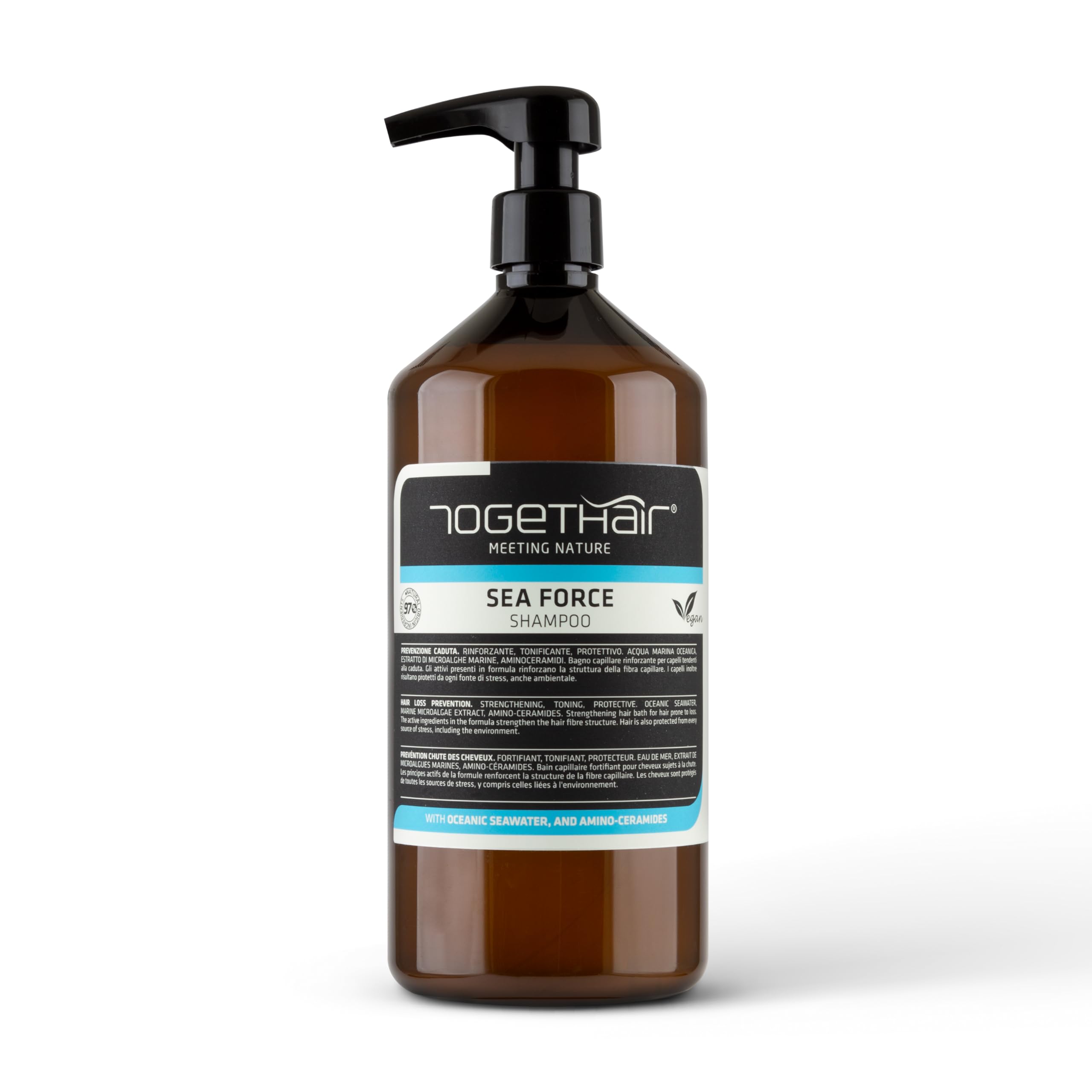 Togethair Sea Force Shampoo 1000 ml, 1 l (Pack of 1)