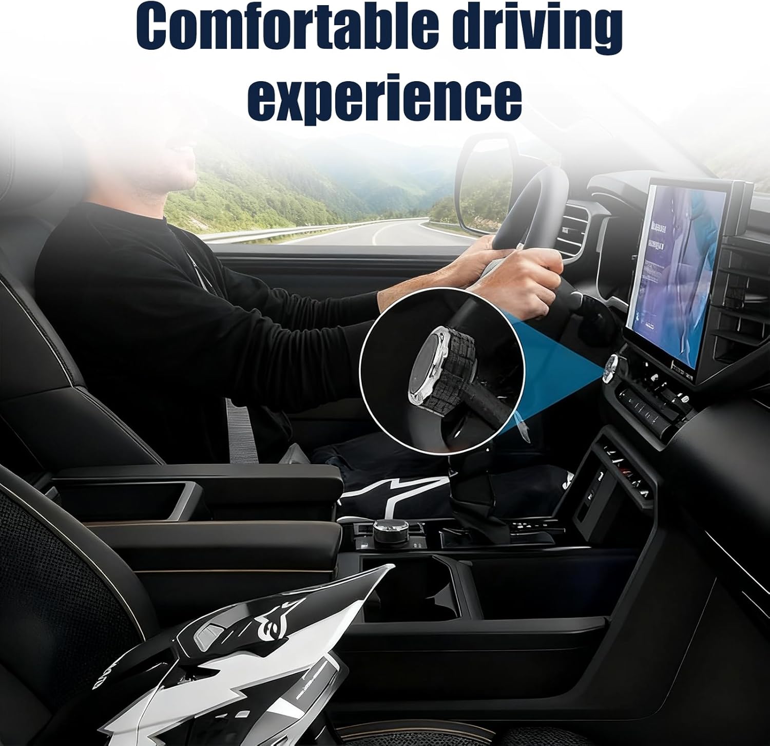 Volume Knob Replacement Compatible with 2022-2025 Toyota Tundra & Sequoia, Radio Power Control Knob Replacement for Tundra & Sequoia with 14" Display, OE Replace# 86128-0C060