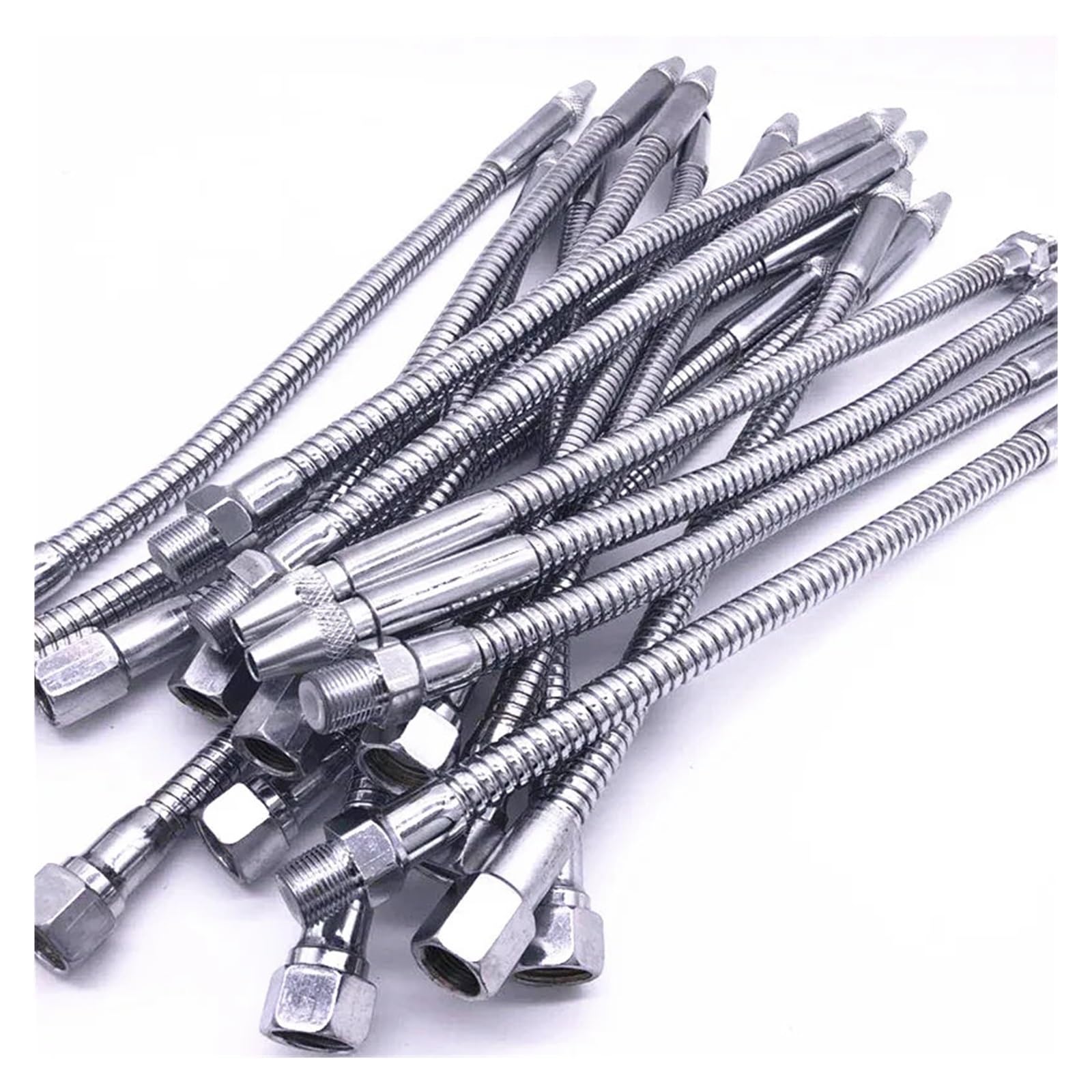 Tubo de ducha universal，Manguera metálica flexible Tubo de metal de acero inoxidable tubería de refrigerante Tubo de refrigerador CNC Mina de fresado Tubo de enfriamiento universal(Outer Wire,1/2-1000