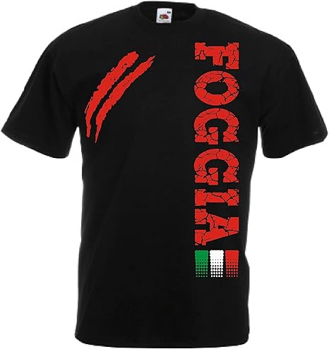 Giacchino FOGGIA Vestipassioni - Maglia Con Stampa Città Italiane Per Tifosi, Uomo E Bambini - Foto 4