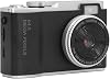 Digital Camera, 48MP 1080P Retro Digital Camera, 16x Zoom Anti-Shake Digital Camera, Travel Compact Camera Black