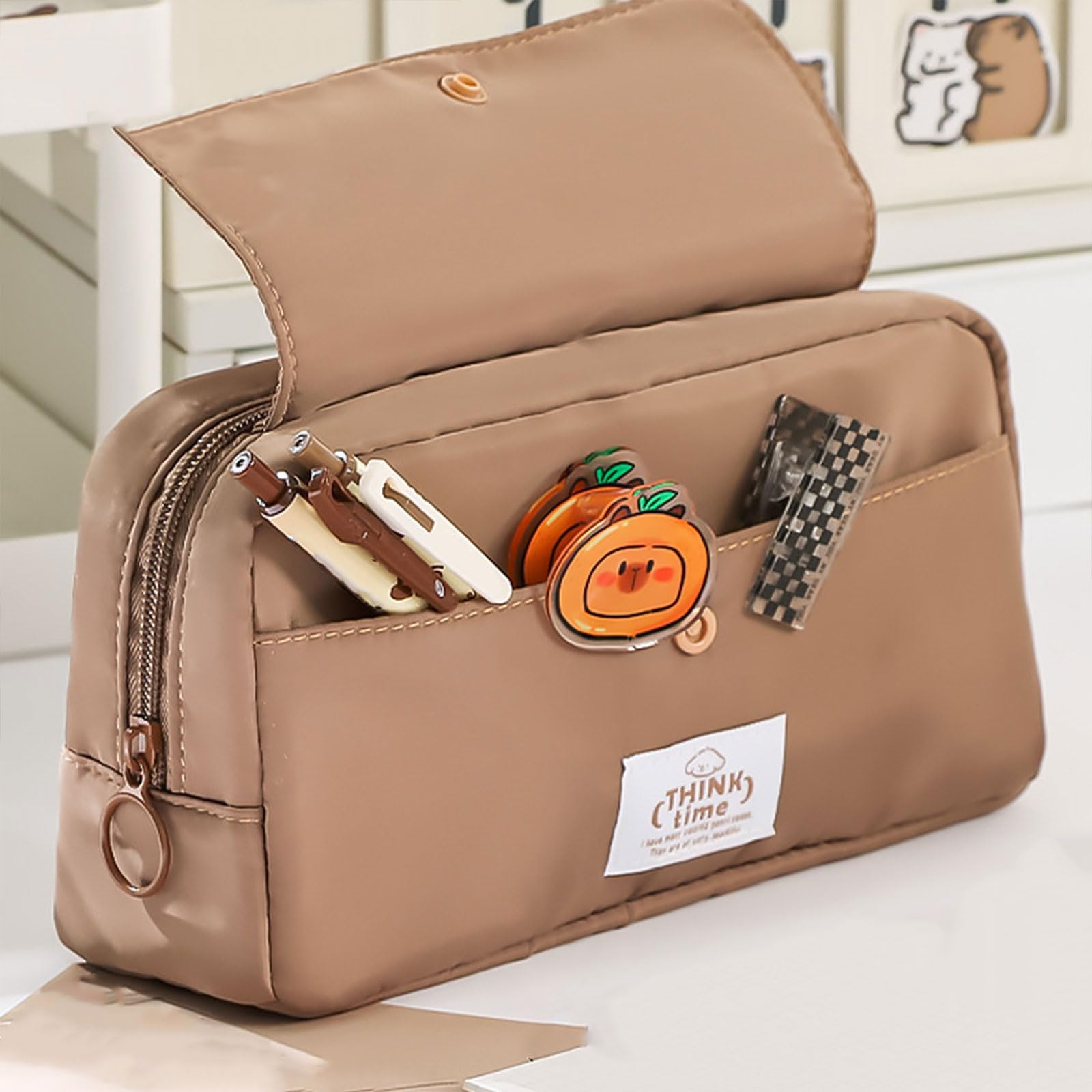 Portamatite con ampi disegni salvaspazio accessorio portatile per forniture scolastiche e arte uso quotidiano
