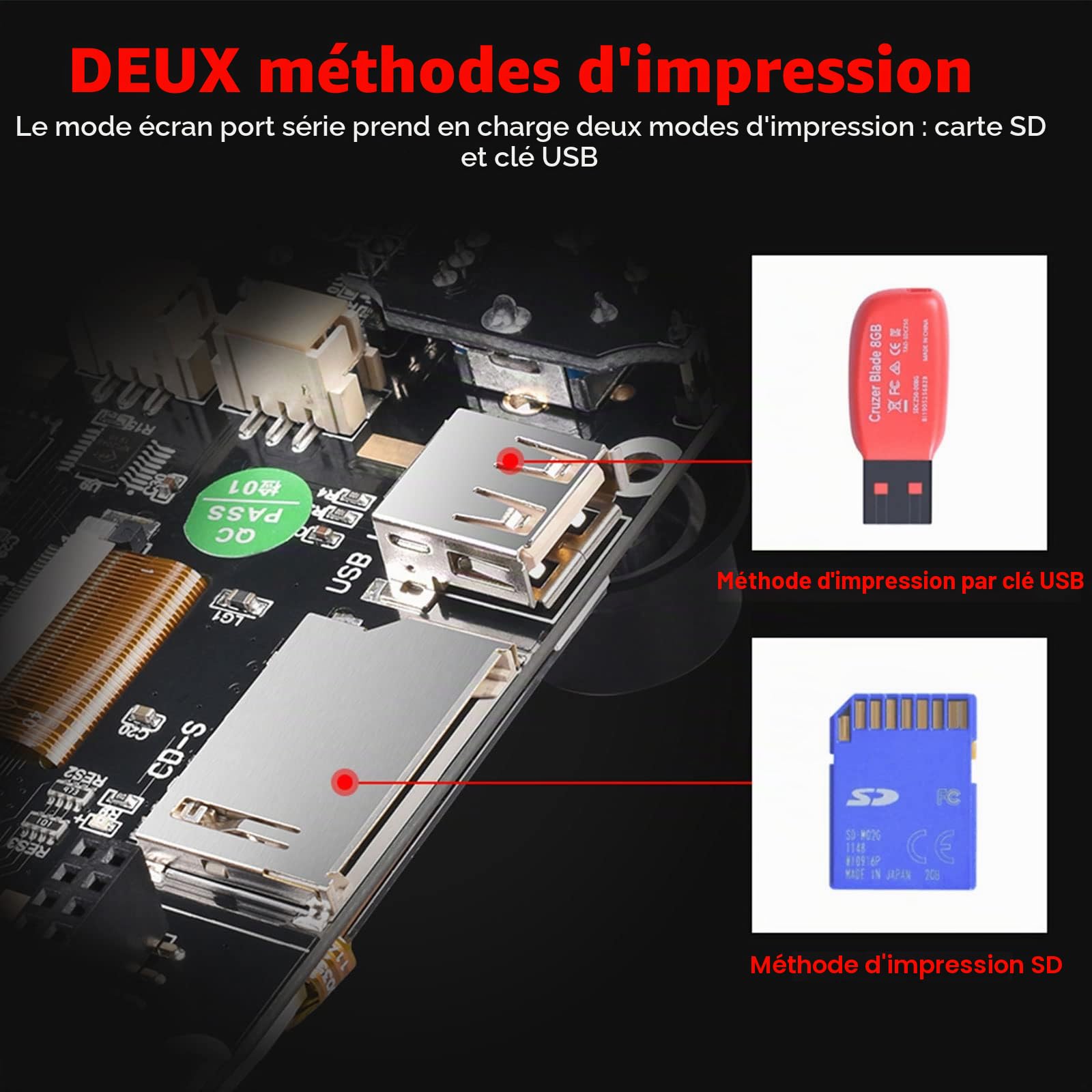 BIGTREETECH TFT35 E3 V3.0.1 écran Raspberry Pi 3.5 inch Upgrade Ender 3 Mini écran LCD Hdmi Remplacer pour Contrôleurs Imprimante 3D