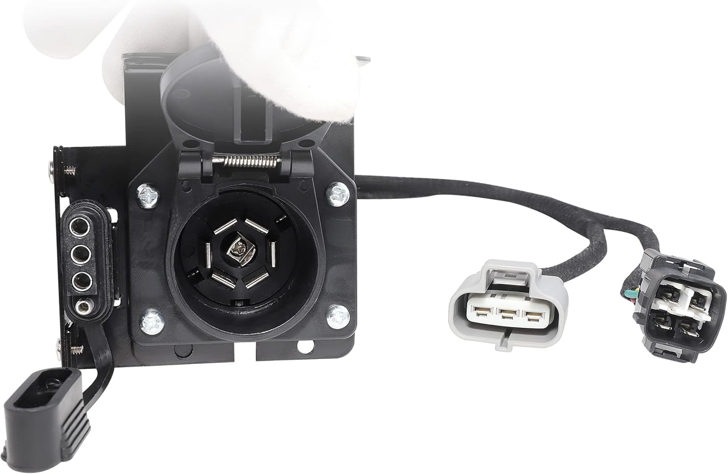 Oyviny Multi-Tow 7 Way and 4 Way Flat Trailer Adapter for 2003-2009 Toyota 4Runner/2003-2009 Lexus GX 470, Factory Tow Package Required