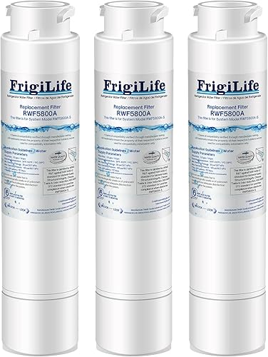 FrigiLife Refrigerator Water Filter Compatible with Frigidaire EPTWFU01 EWF02 Pure Source Ultra II NIGELERO Ultr II 3PACK