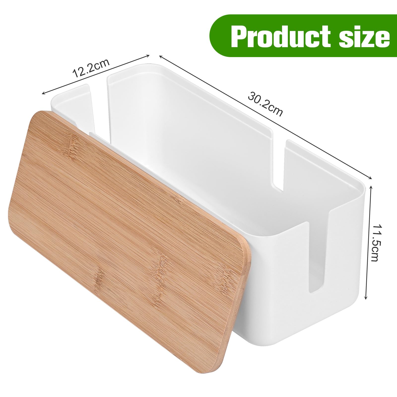 Organisateur tiroir,Boîte de rangement de câbles de bureau, boîte de
