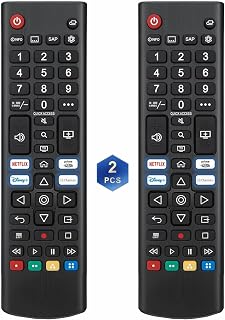 Replacement for LG Remote Control, Pack of 2, 2026-2005, Universal
