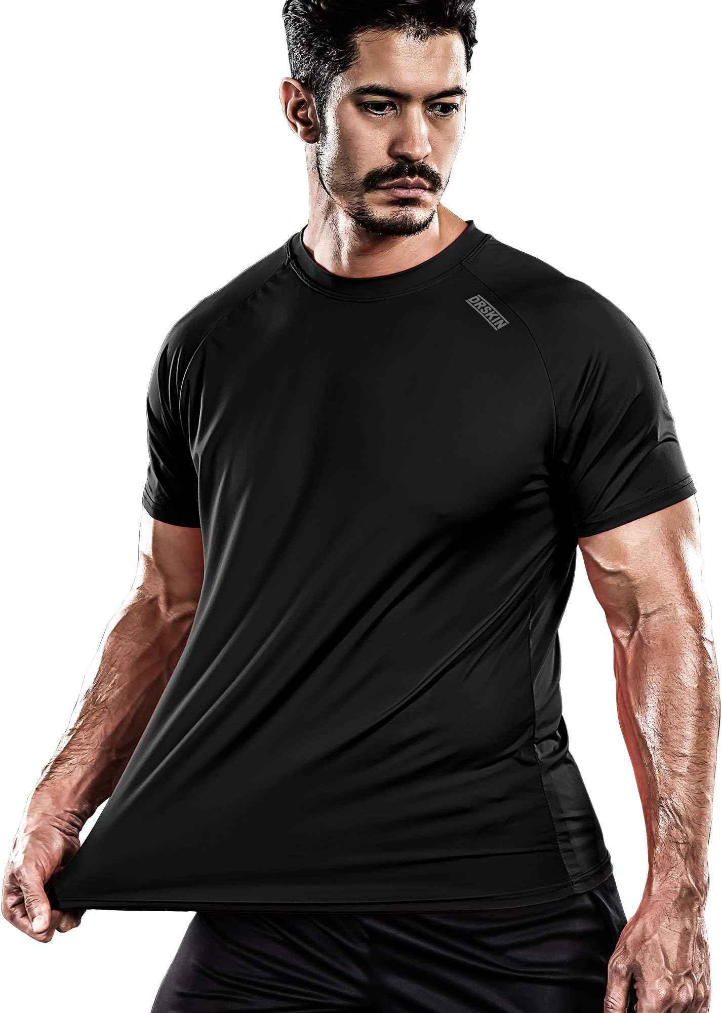 DRSKINmens Rash Guard Workout