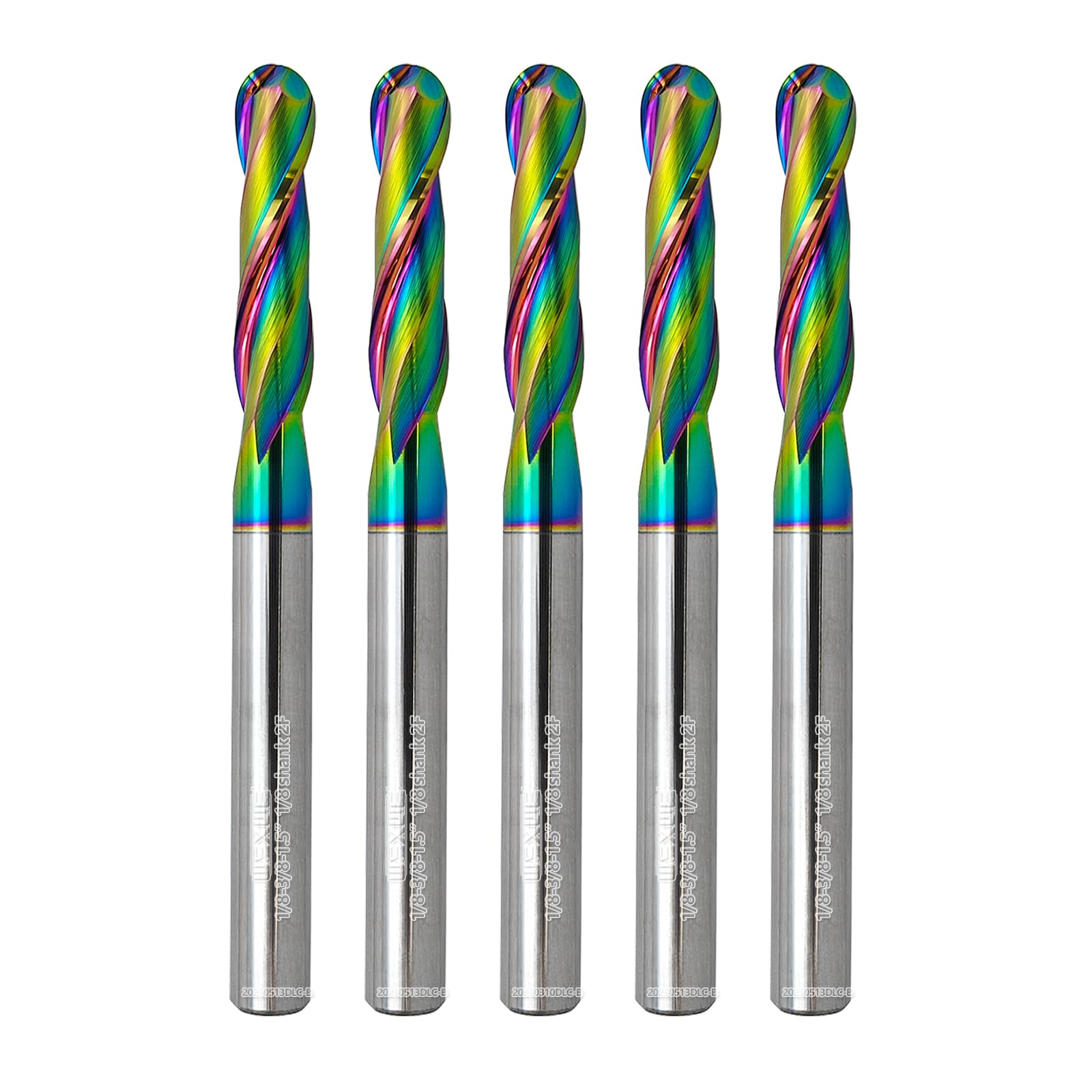 Ball Nose End Mill - Carbide, DLC Coating -14