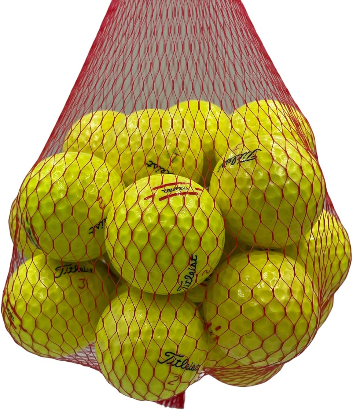 Golf Ball Planet TruFeel Yellow Used Golf Balls