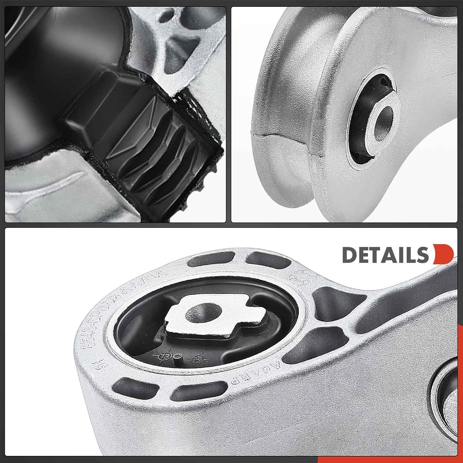 A-Premium 3PCS Engine Motor Mount Transmission Mount Torque Strut Mount Set Compatible with Ford 2008 2009 2010 2011 Focus L4 2.0L, Replace# 8S4Z6068A 5S4Z7M121A 5S4Z6038AA