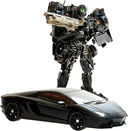 KO versión 7.5 pulgadas transformando juguete bloqueo deformado coche juguete robot modelo figura de acción robot