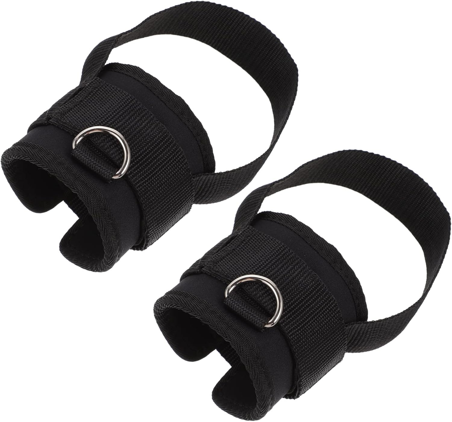 1Pair Multi Directional Fitness Ankle Straps Durable for Cable Machines for Glute Leg Workouts Fitness Buckle Protectors for Men Women