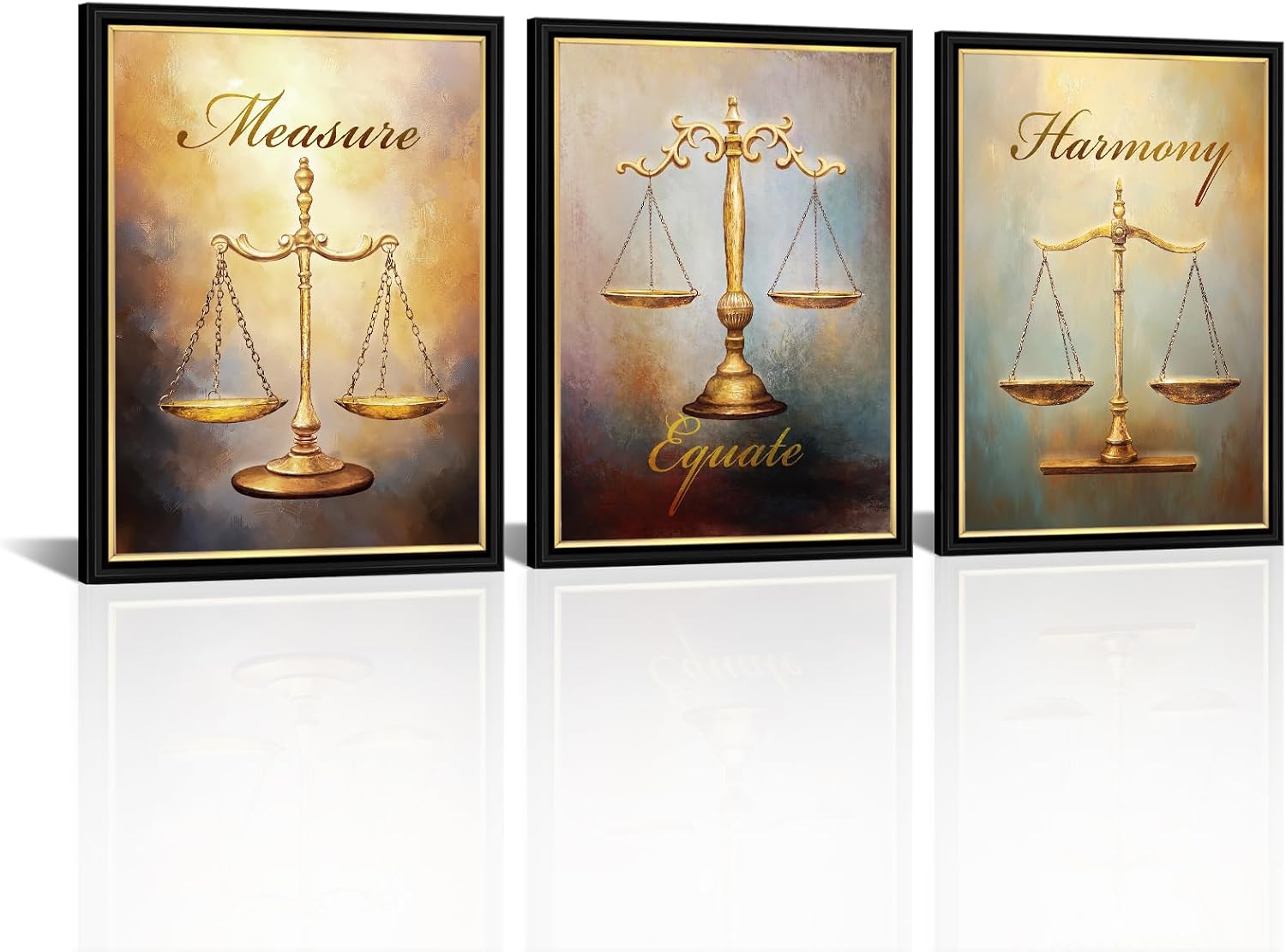 Amazon.com: Saypeacher Lawyer Wall Art Balance Scale Wall Decor Scales ...