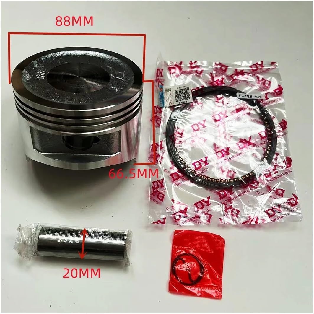 188 Piston Ring Pin Fit for GX390 EC6500 China 188F Engine