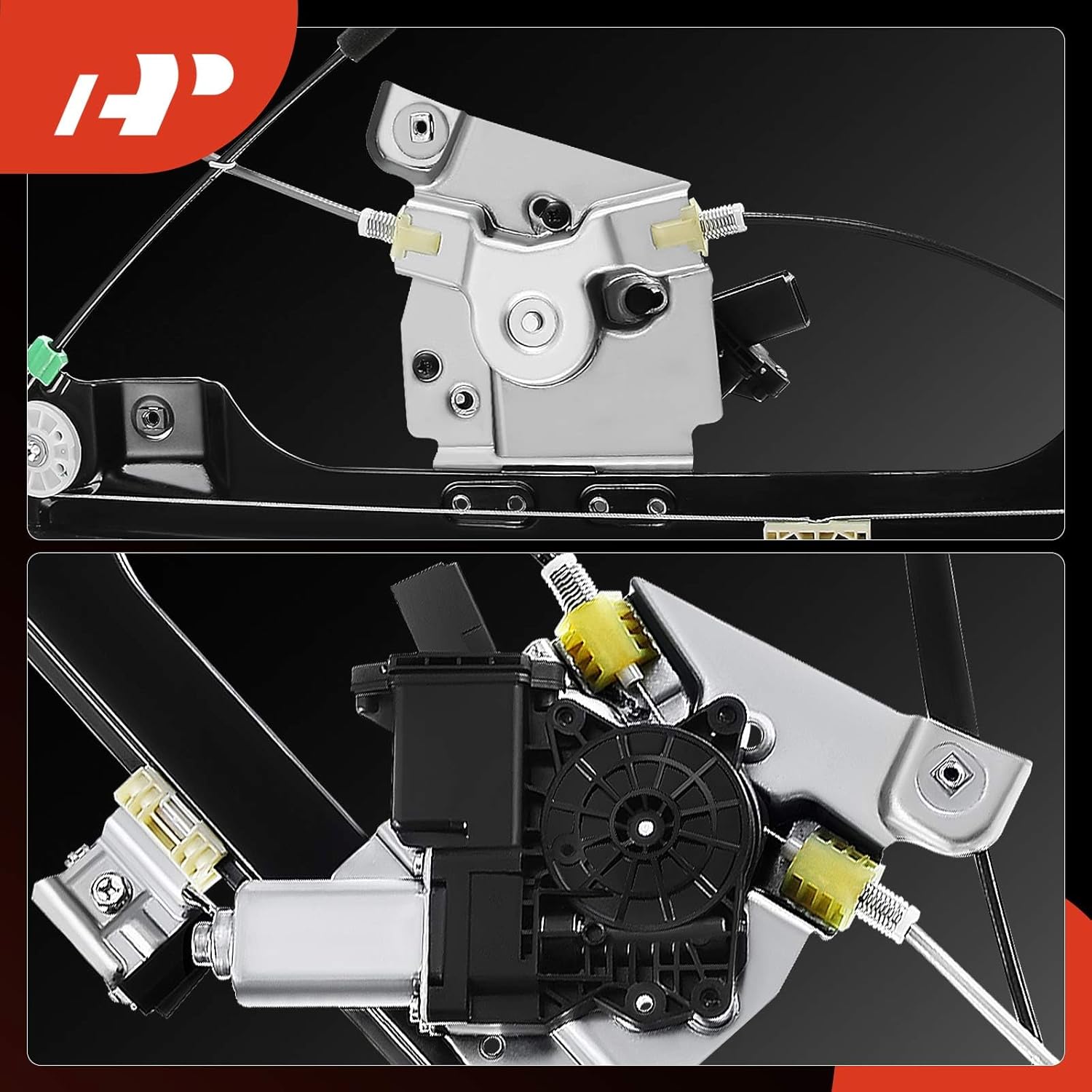 A-Premium Electric Power Window Regulator with Motor Compatible with Cadillac SRX 2010-2015 Saab 9-4X 2011 Front Left Driver Side