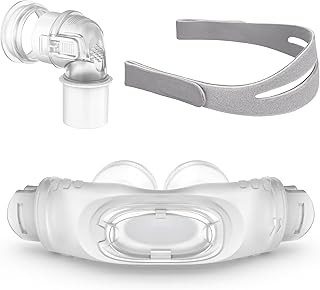 Replacement P30i Pillow Kit, Including Cushion, Elbow and Srtap for Airfit P30i, Compatible with Original Frame, Great-Value Supplies by Medihealer, Large Size