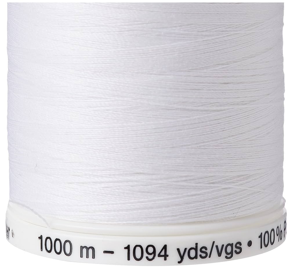 Amazon.com: Gutermann Sew-All Thread, Polyester, White, 1000 m