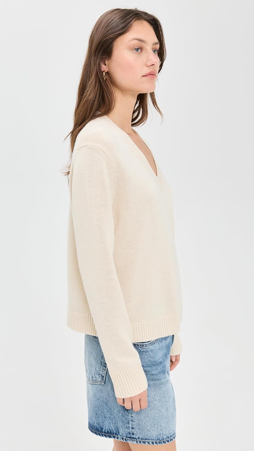 Jenni Kayne Women's Simone V Neck Pullover - Image 4