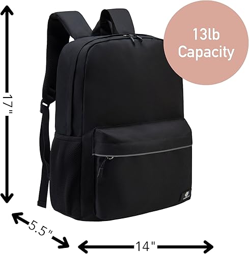 Miniatura 9 de Fenrici Mochila y lonchera para niños y niñas, bolsa escolar con compartimento para laptop, bolsa de almuerzo aislada, juego a juego