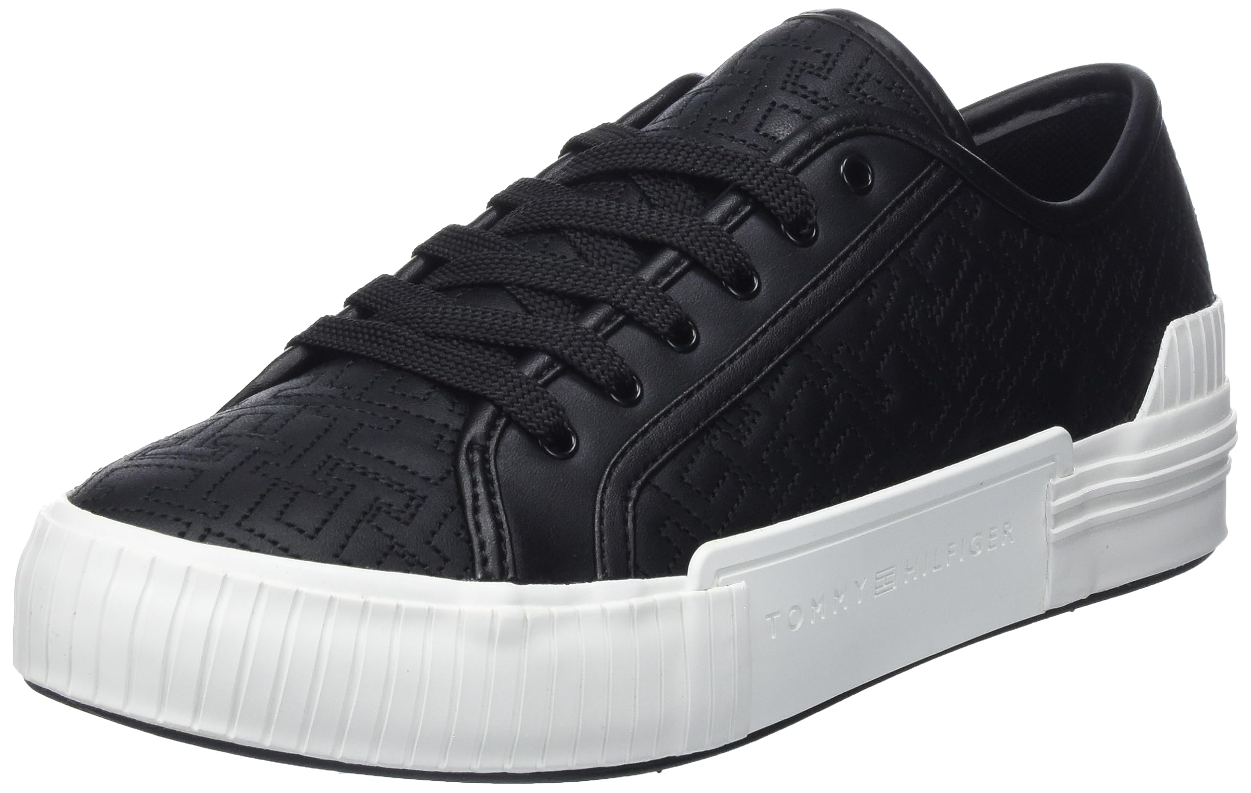 Tommy Hilfiger Vulc Quilted Mono Sneaker Lo Fw0fw07645, Zapatilla Vulcanizada Mujer