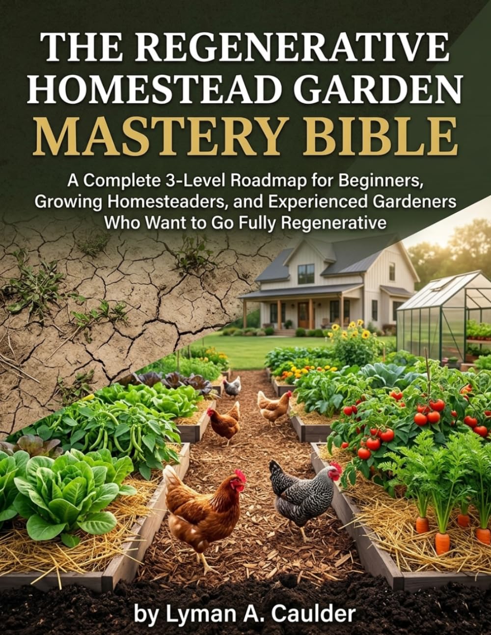 REGENERATIVE HOMESTEAD GARDEN MASTERY BIBLE: A Complete 3‑Level Roadmap for Beginners, Growing Homesteaders, and Experienced Gardeners Who Want to Go Fully Regenerative.