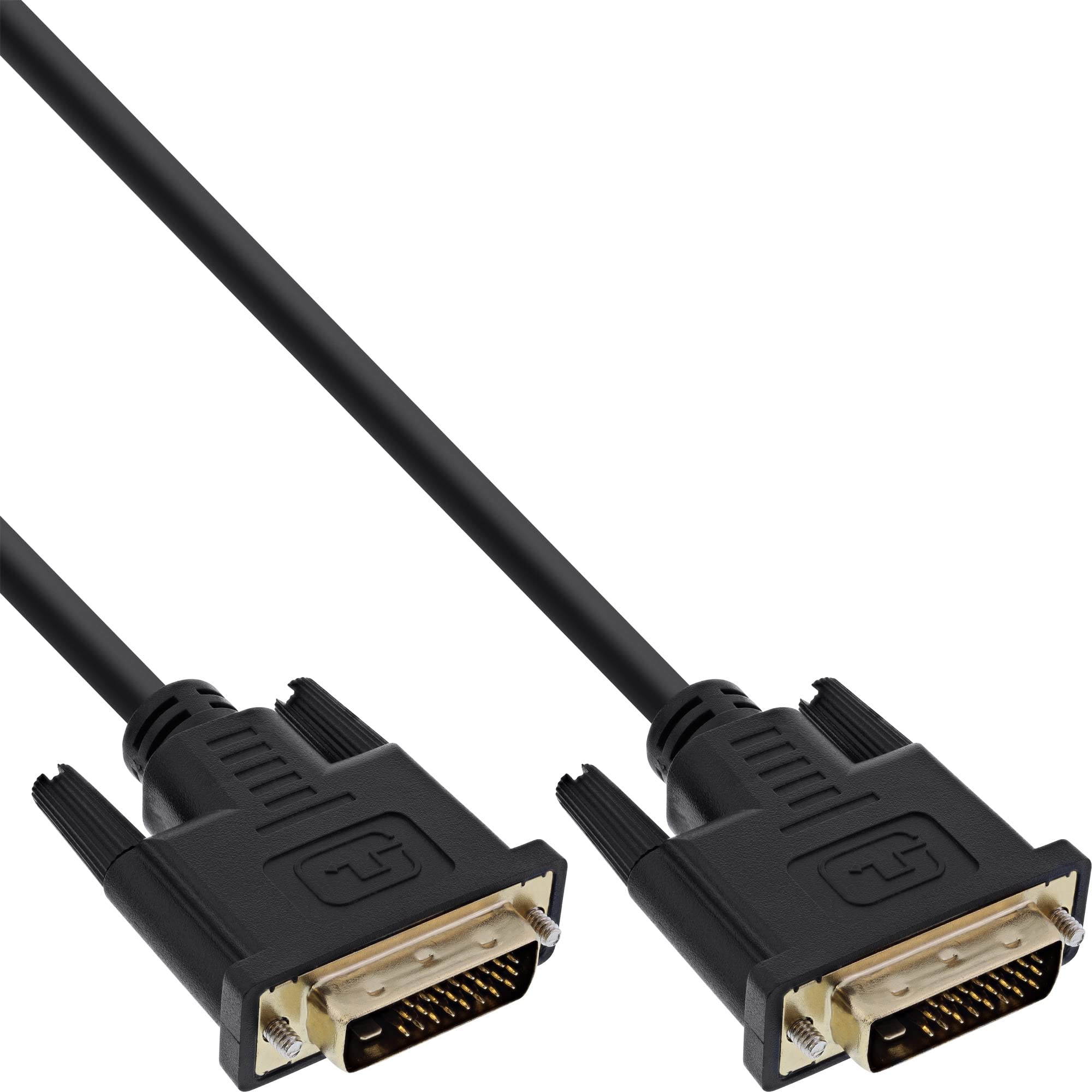 InLine 2m Premium 24+1 Male to Male Dual Link Gold Plated DVI-D Cable
