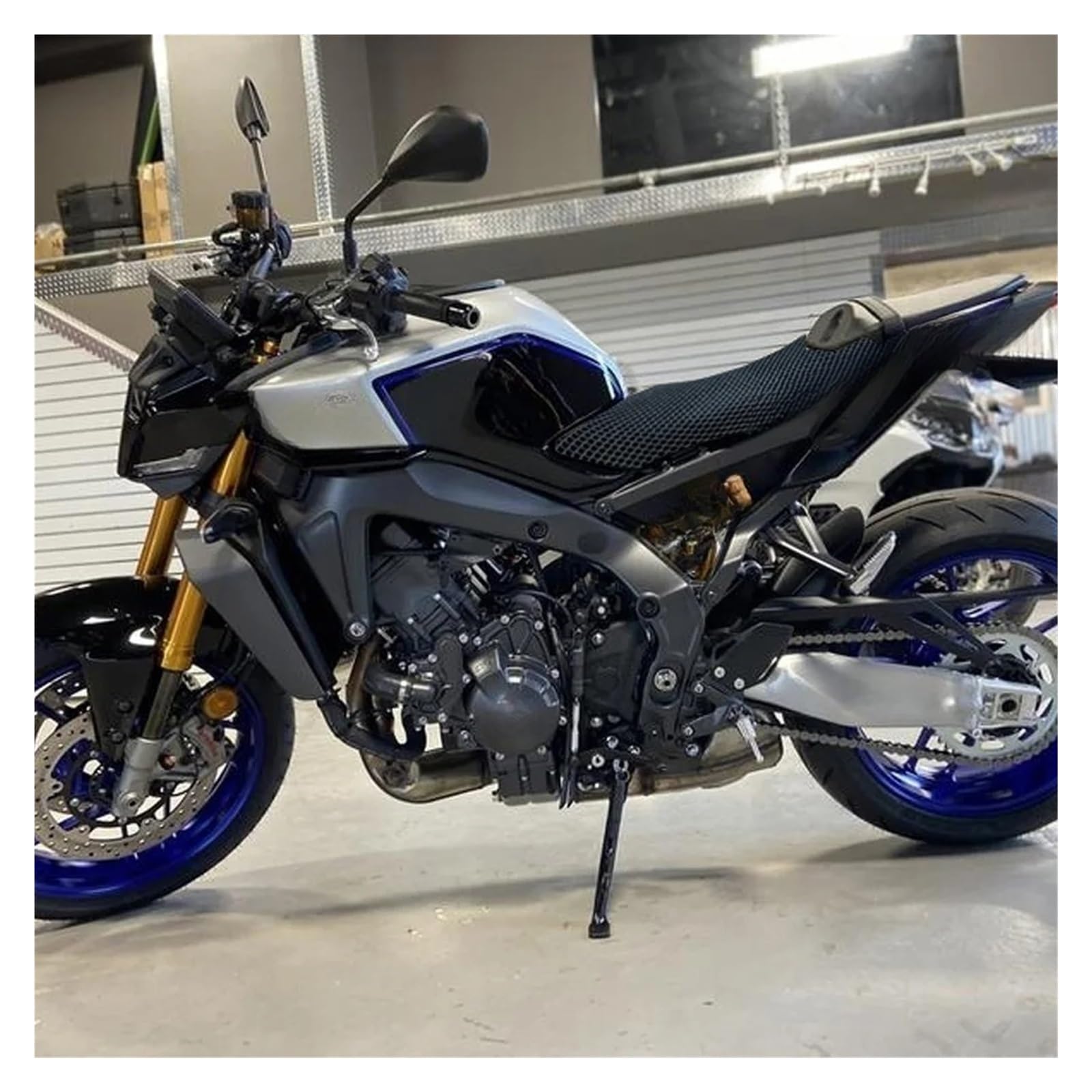 Motociclo Coprisedile Cuscino Per Yam&aha MT09 SP Sella Moto Proteggi Cuscino Protezione Termica Copertura In Rete 2024-2025 MT 09SP Traspirante