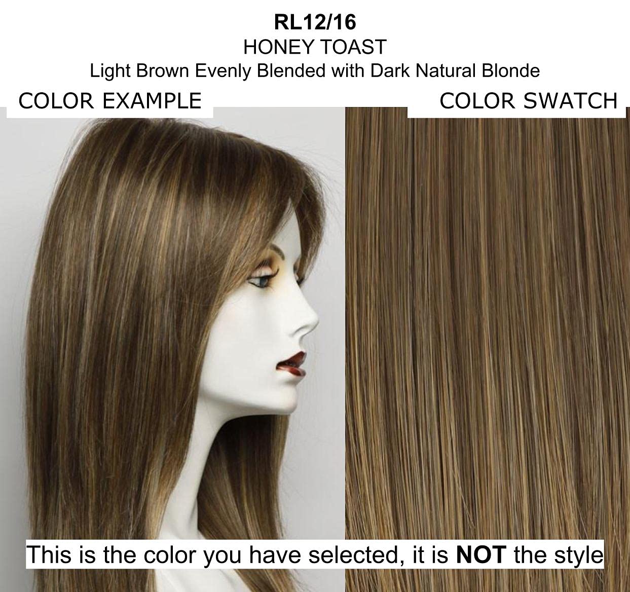 Bundle - 2 Items: Fierce and Focused Wig by Raquel Welch (item#1), Christy's Wigs Q & A Booklet (item#2) - Color: RL12/16