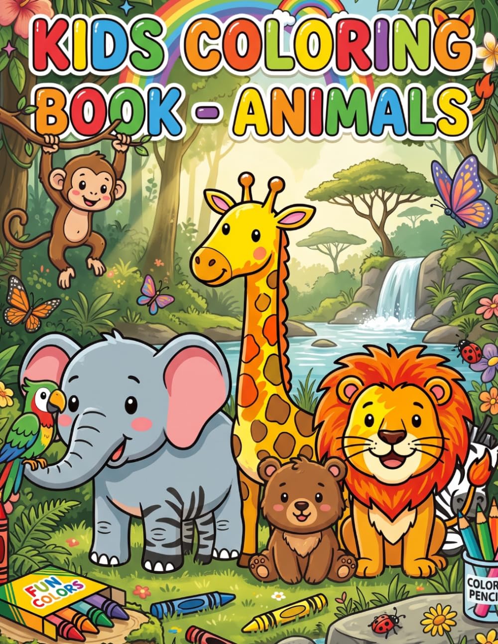 My First Animal Colouring Book