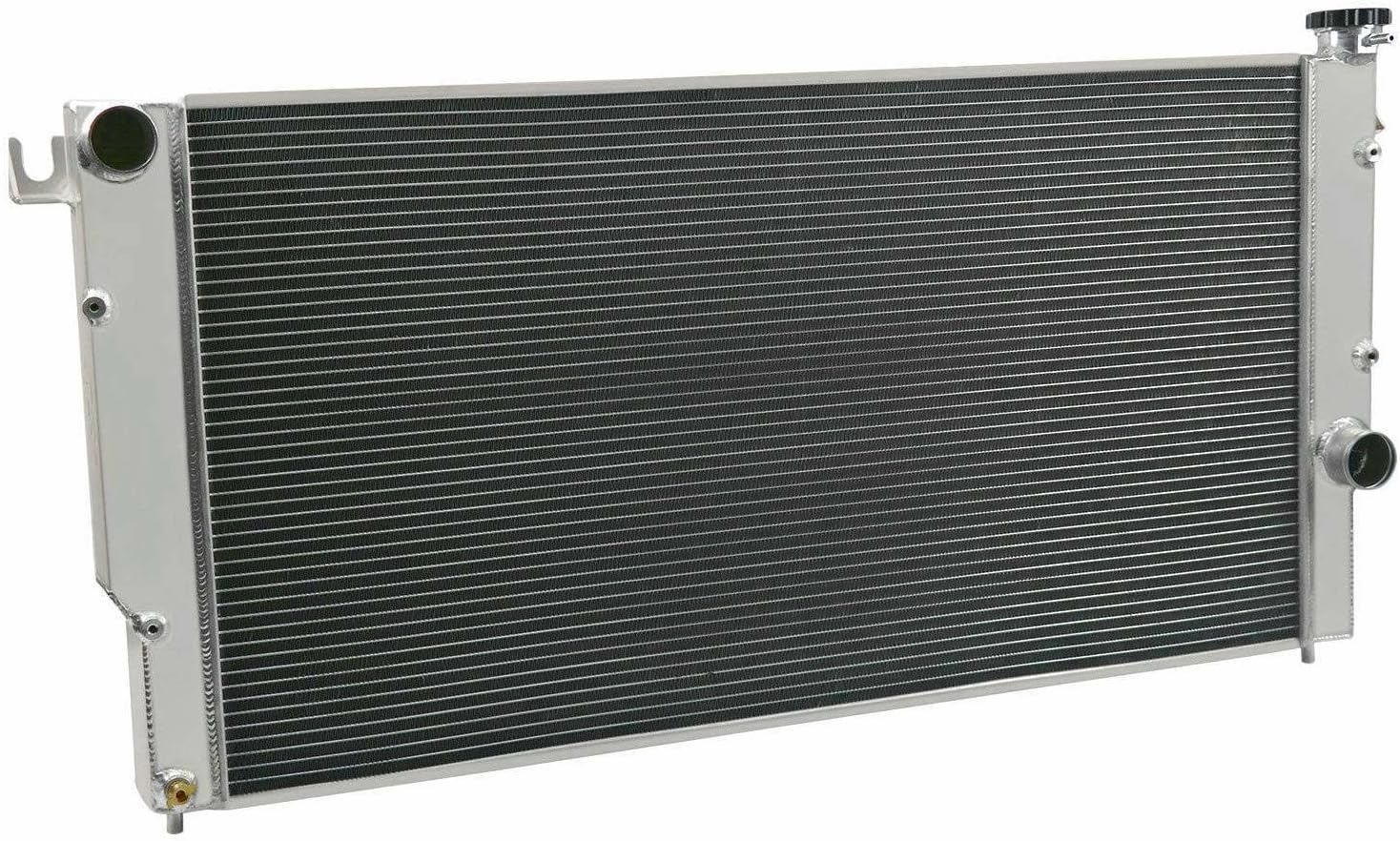 4 Row Aluminum Radiator Replacement For 1994-2002 Dodge Ram 2500 Ram 3500 5.9L L6 V8 Turbo Diesel ;95 96 97 98 99 00 01 Radiators