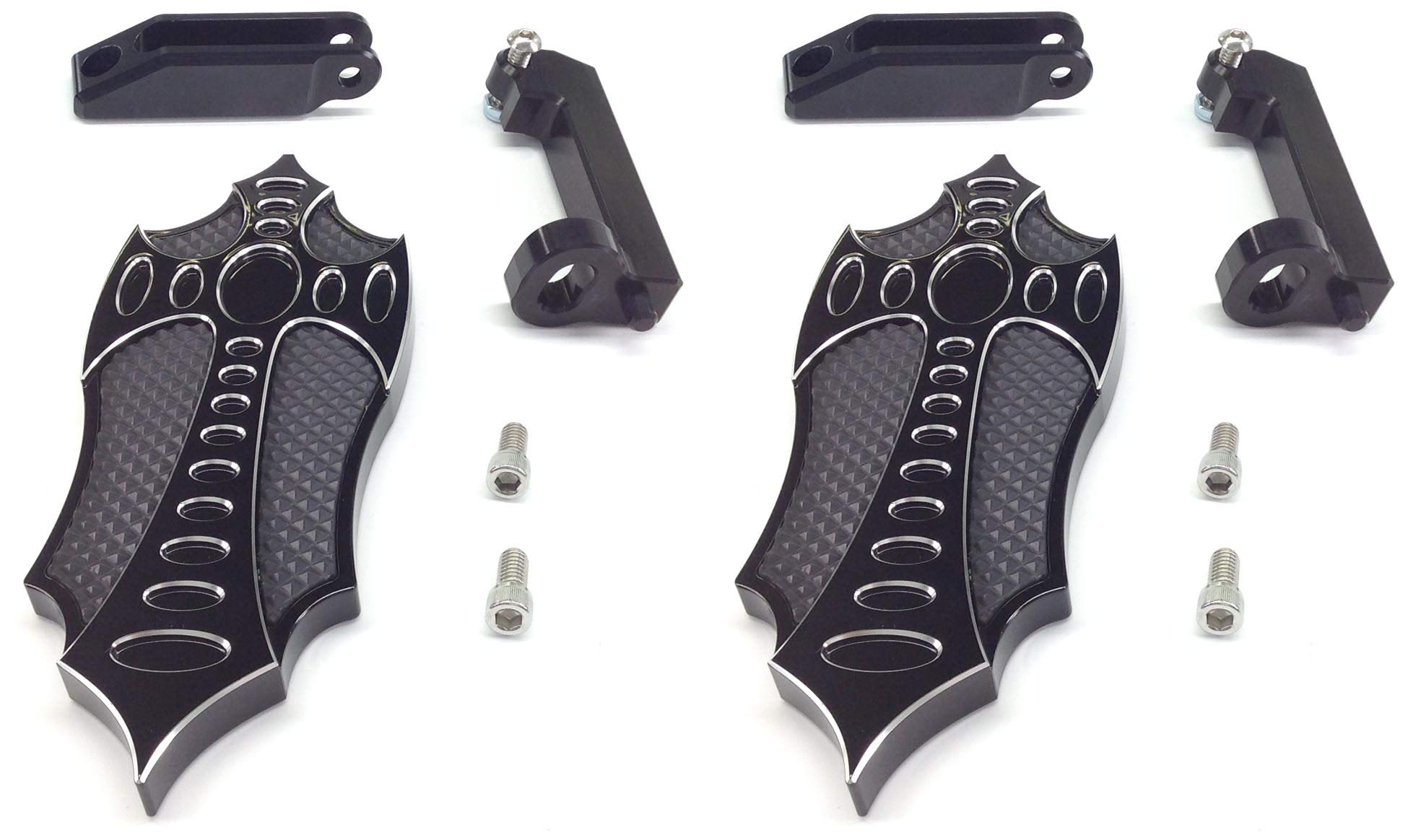 Precision Floorboards Edition Billet for ハーレー、ツーリング用 