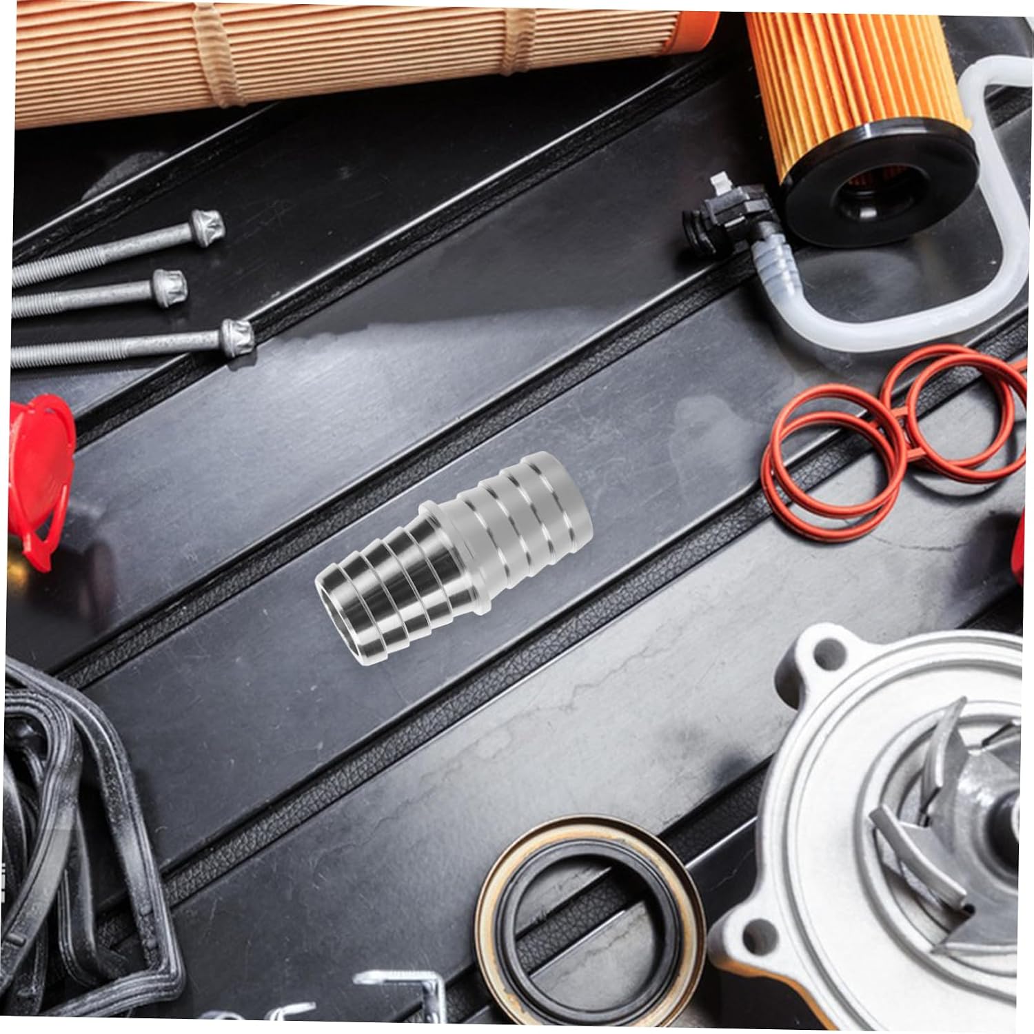 SOLUSTRE Radiator Hose Barb Connector Adapter for Car Models Leakproof Design for Connection of Radiator and Vacuum Line Hoses
