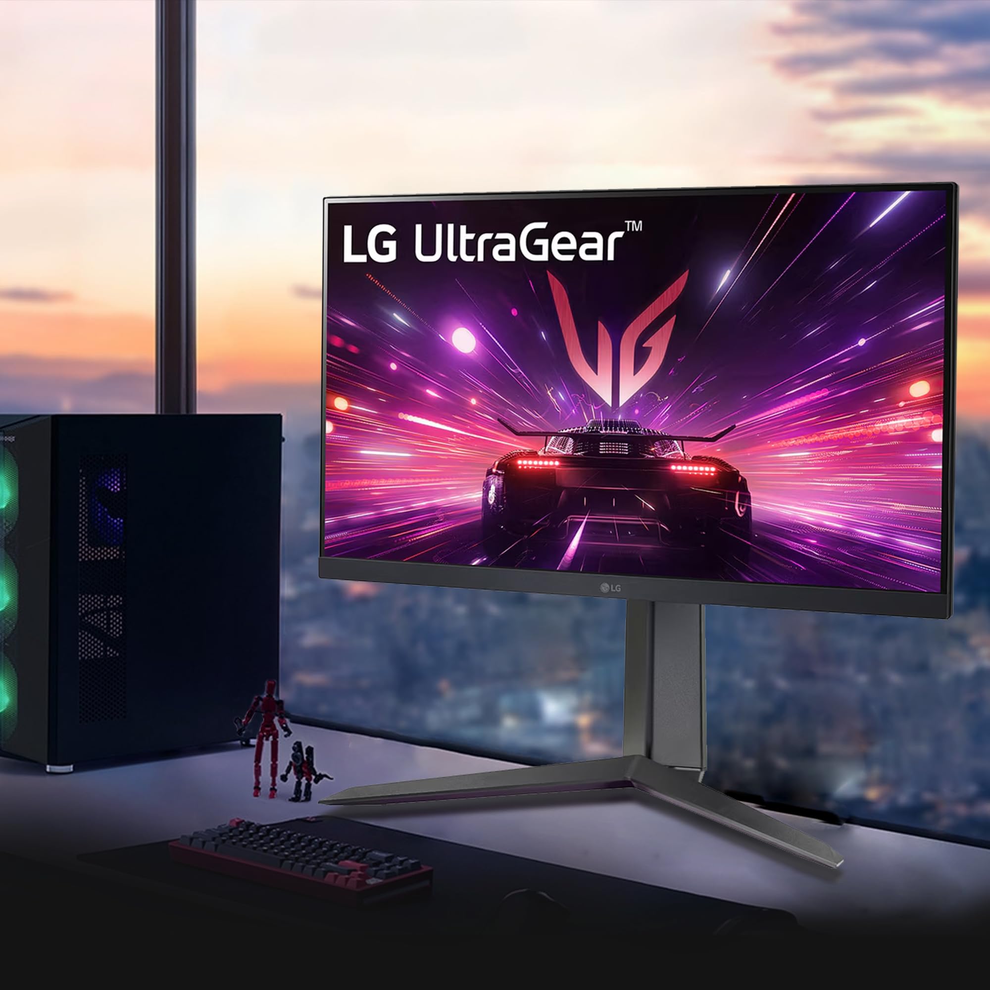 LG Ultragear 24GS65F IPS Full HD Gaming Monitor, 24 Inch, 19