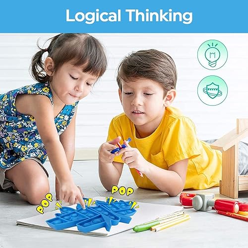 Miniatura 9 de A Plus Formula Juguete Pop It  Push Bubble Fidget  Alivio de estrés sensorial de silicona  Autismo necesidades especiales  Juguetes de juego  para