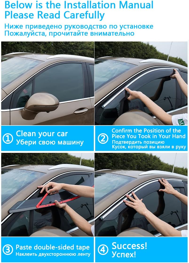 Car Rain Shield For Benz GLA Class 2013 2014 2015 2016 2017 20182023