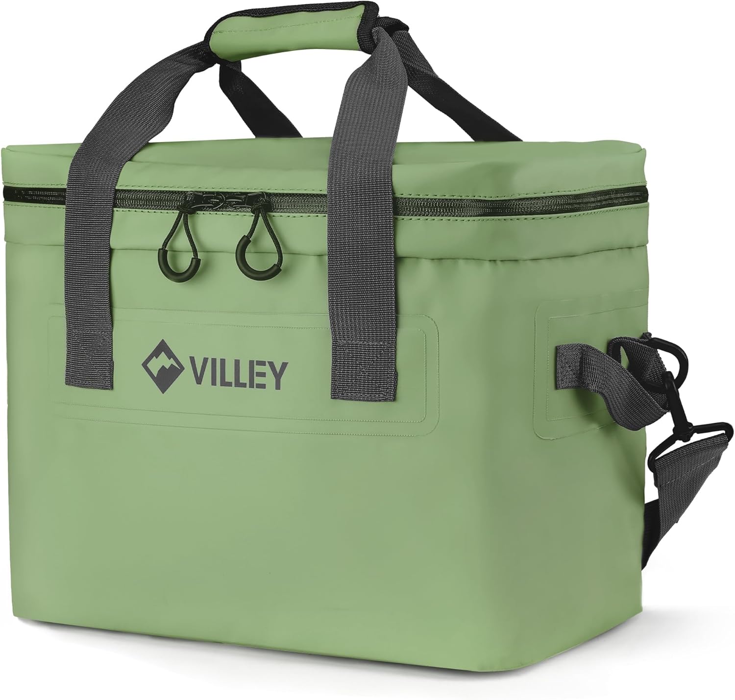 VILLEY クーラーボックス 保冷バッグ 断熱構造 20L 大容量 ソフト 保冷 保温 手提げと肩掛け両用 食品収納 バーベキュー