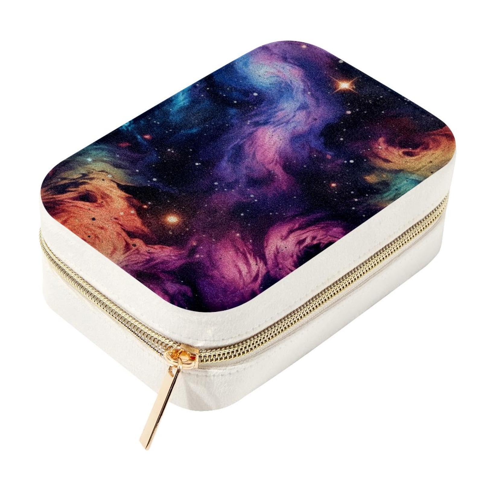 Caja de joyería portátil contra enredos de collares y pulseras en viajes